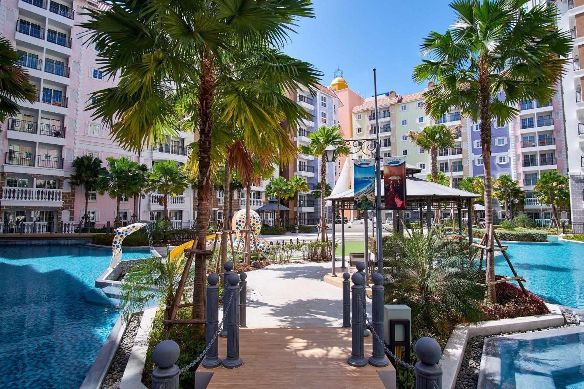Seven Seas Cote De Azur Hotel Na Chom Thian Buitenkant foto