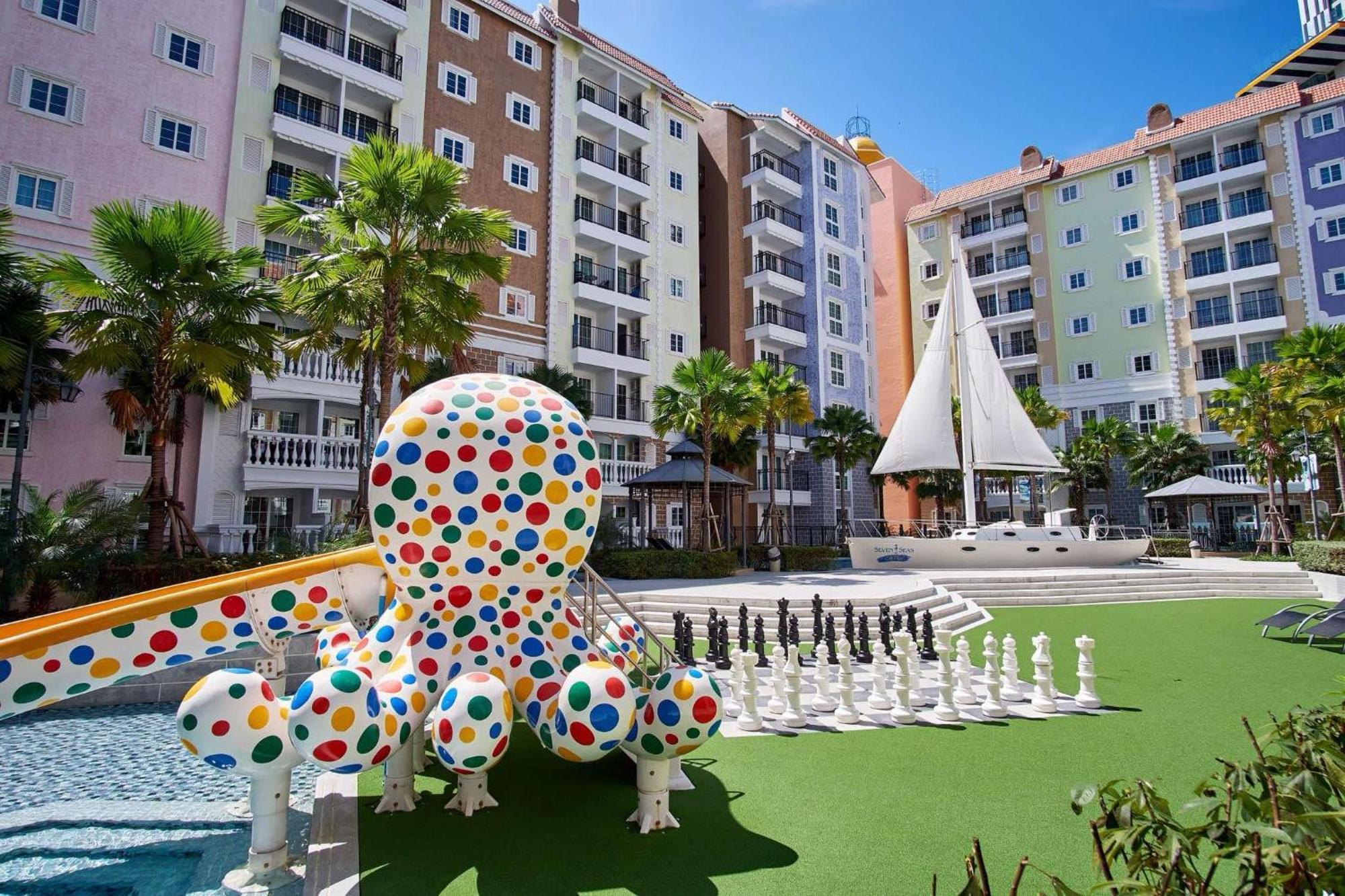 Seven Seas Cote De Azur Hotel Na Chom Thian Buitenkant foto