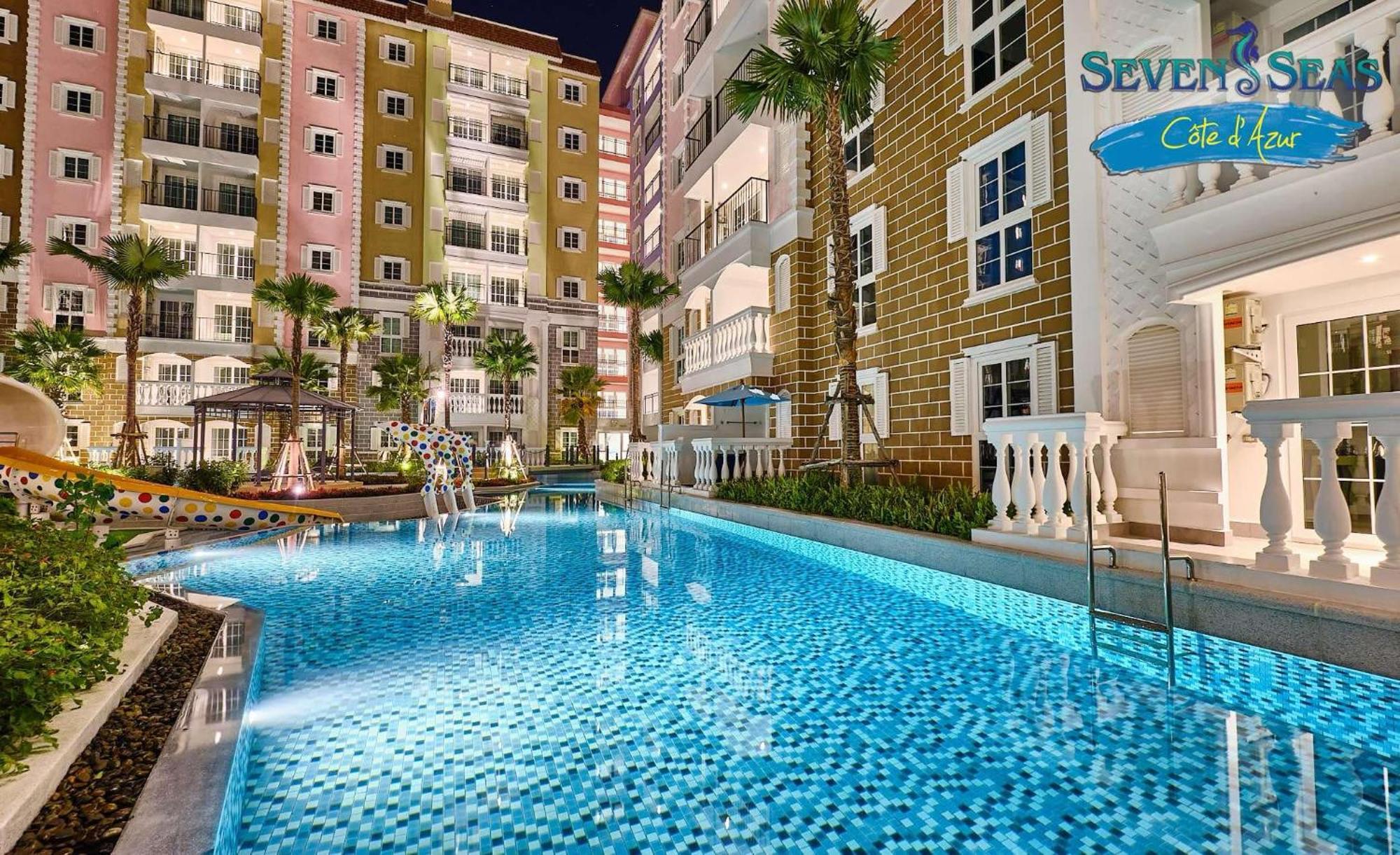 Seven Seas Cote De Azur Hotel Na Chom Thian Buitenkant foto