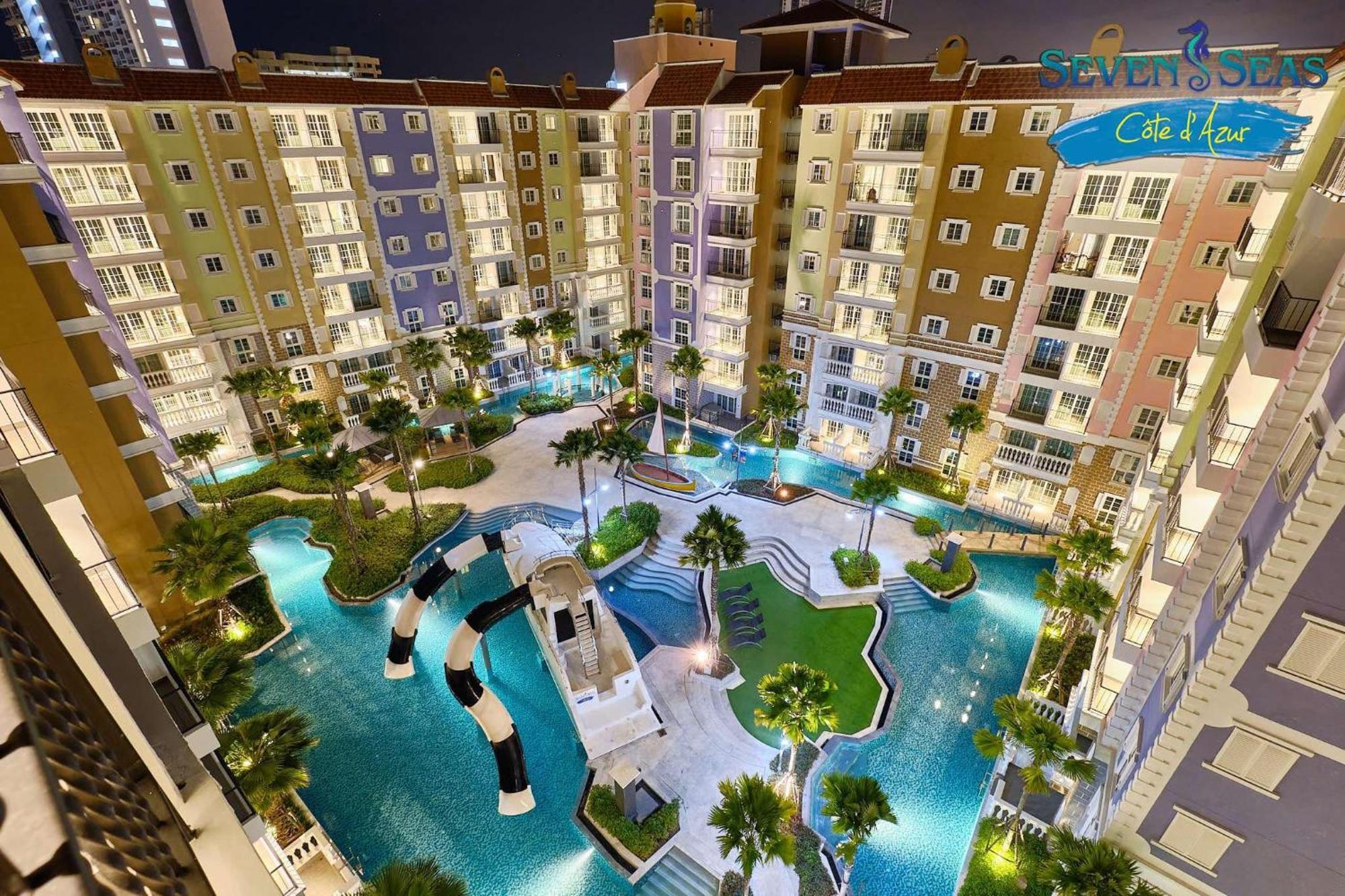 Seven Seas Cote De Azur Hotel Na Chom Thian Buitenkant foto