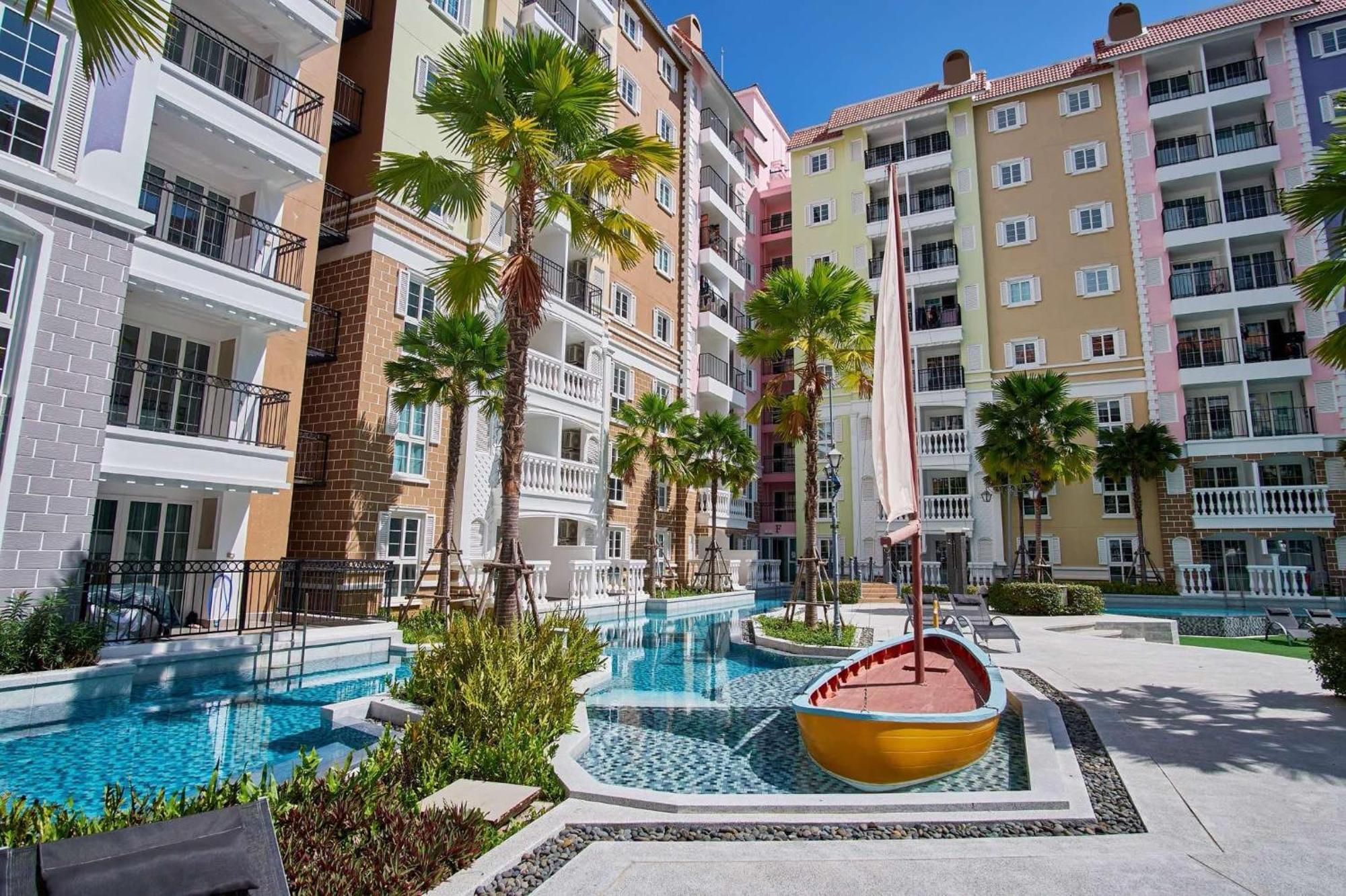 Seven Seas Cote De Azur Hotel Na Chom Thian Buitenkant foto