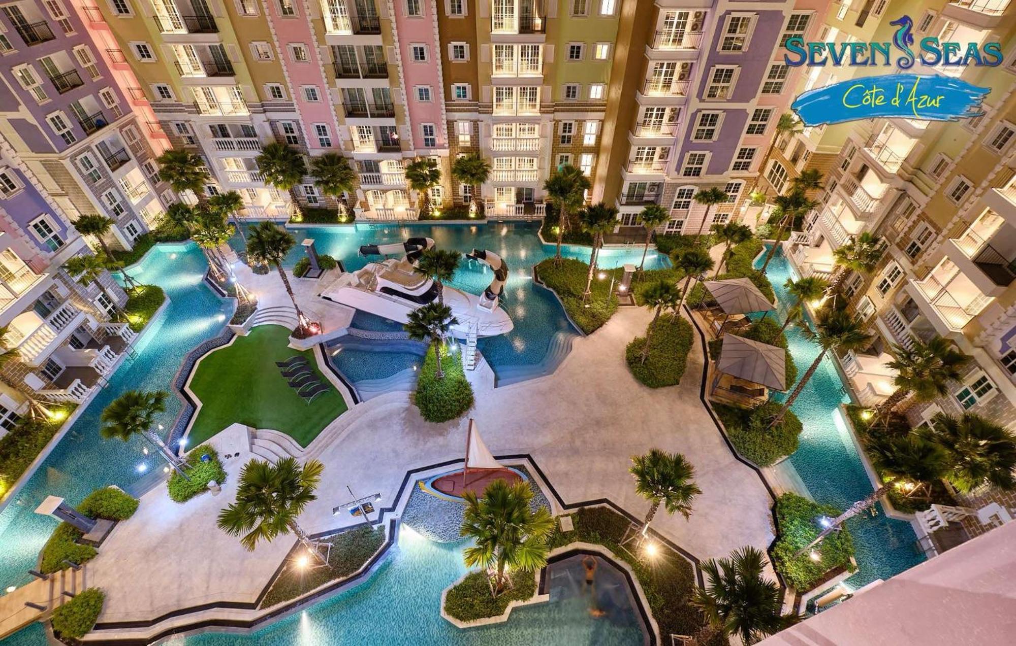 Seven Seas Cote De Azur Hotel Na Chom Thian Buitenkant foto